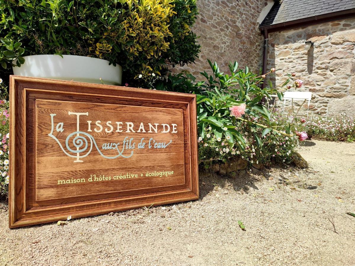 La Tisserande : Maison d'Hôtes Créative&Écologique Saint-Thégonnec Extérieur photo
